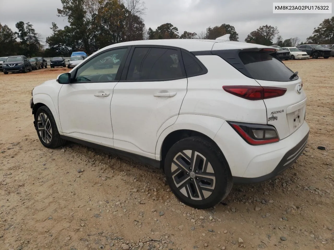 2023 Hyundai Kona Se VIN: KM8K23AG2PU176322 Lot: 79629274