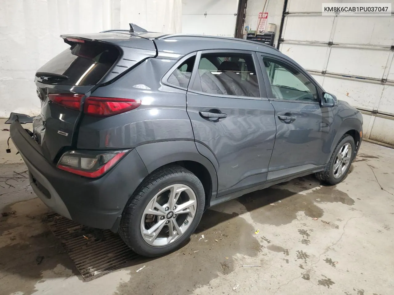 2023 Hyundai Kona Sel VIN: KM8K6CAB1PU037047 Lot: 80359214