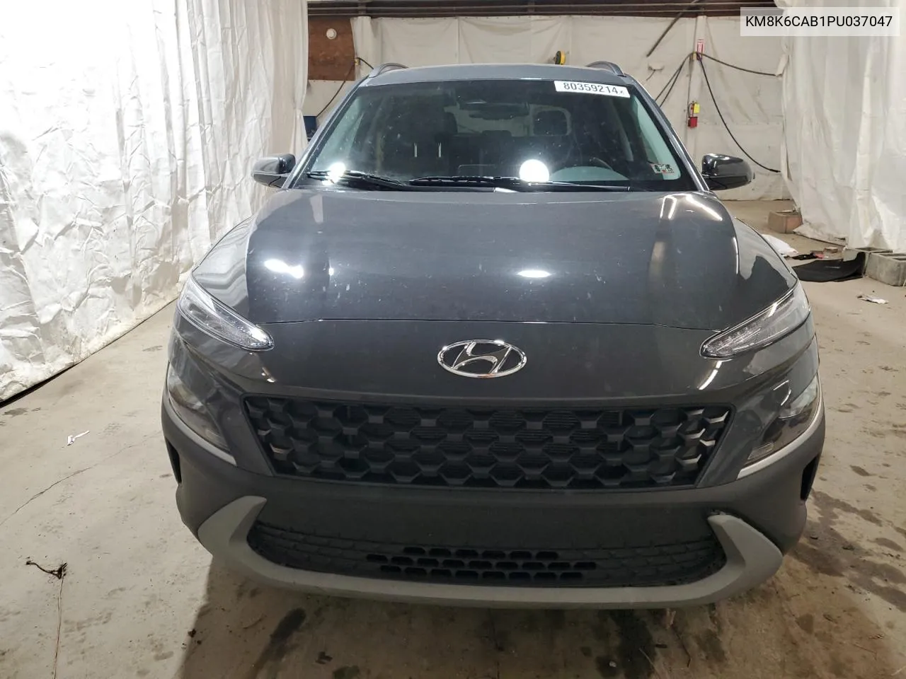 2023 Hyundai Kona Sel VIN: KM8K6CAB1PU037047 Lot: 80359214