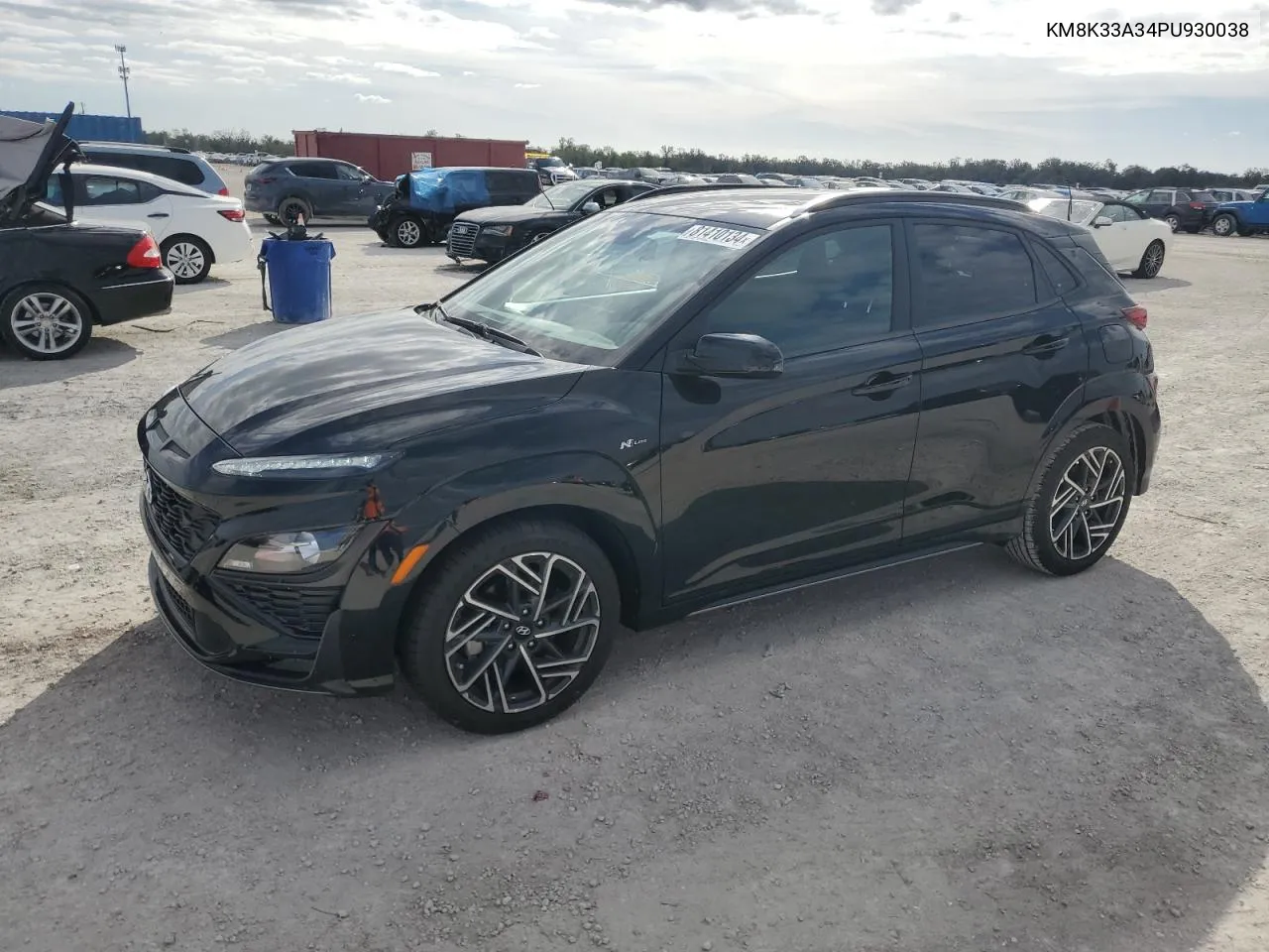 2023 Hyundai Kona N Line VIN: KM8K33A34PU930038 Lot: 81410134