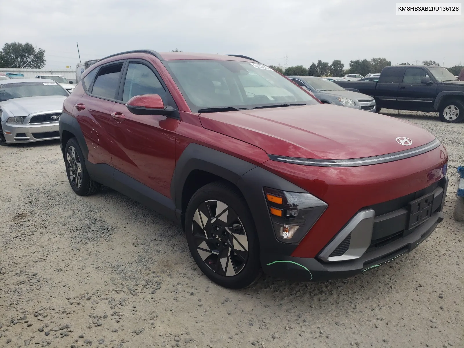 2024 Hyundai Kona Sel VIN: KM8HB3AB2RU136128 Lot: 66012754