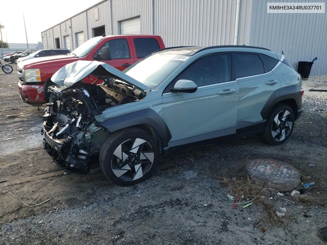 2024 Hyundai Kona Limited VIN: KM8HE3A34RU037701 Lot: 68293814