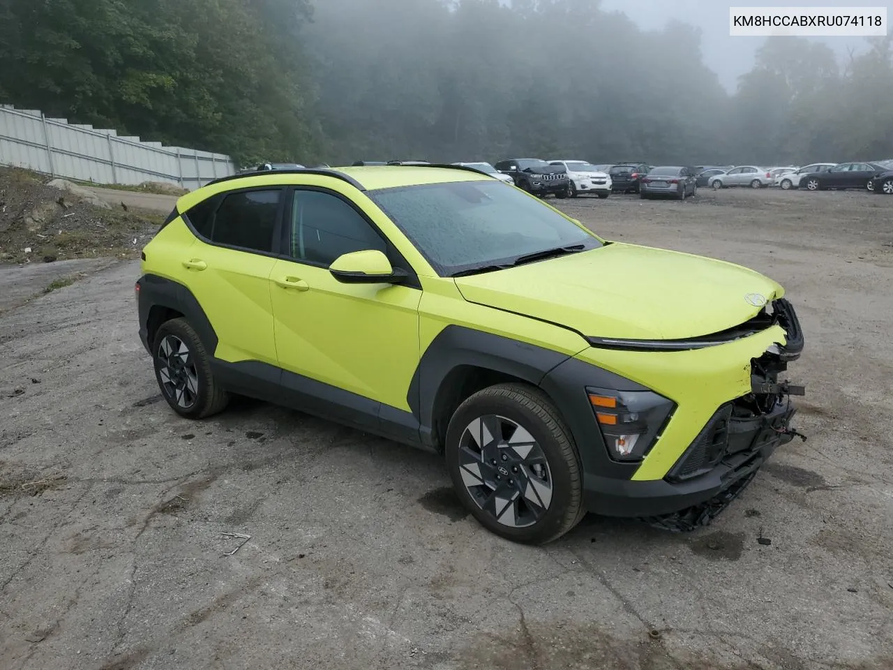 2024 Hyundai Kona Sel VIN: KM8HCCABXRU074118 Lot: 69582144