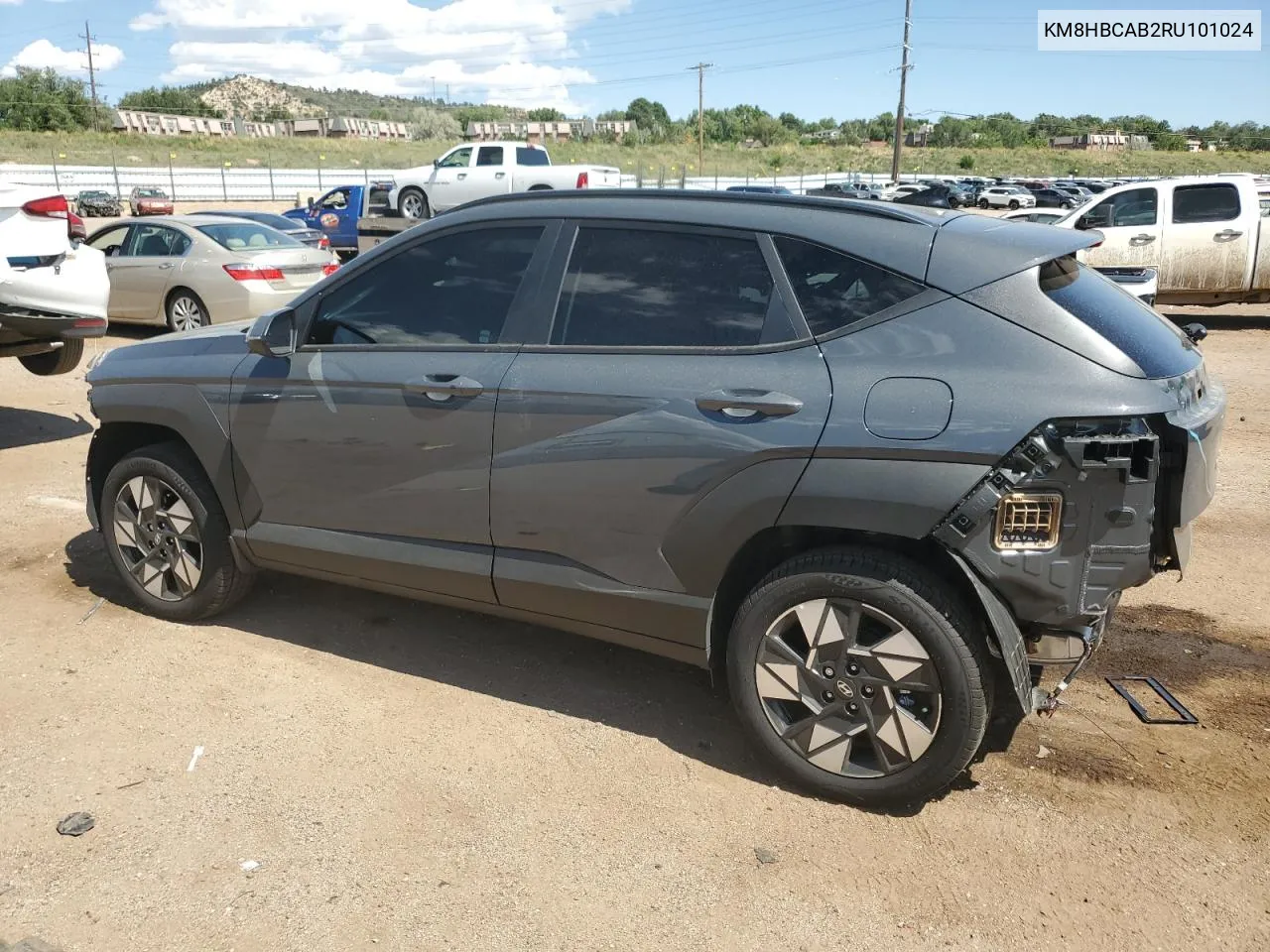 2024 Hyundai Kona Sel VIN: KM8HBCAB2RU101024 Lot: 69638284