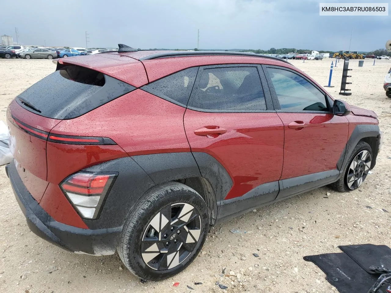 2024 Hyundai Kona Sel VIN: KM8HC3AB7RU086503 Lot: 70387714