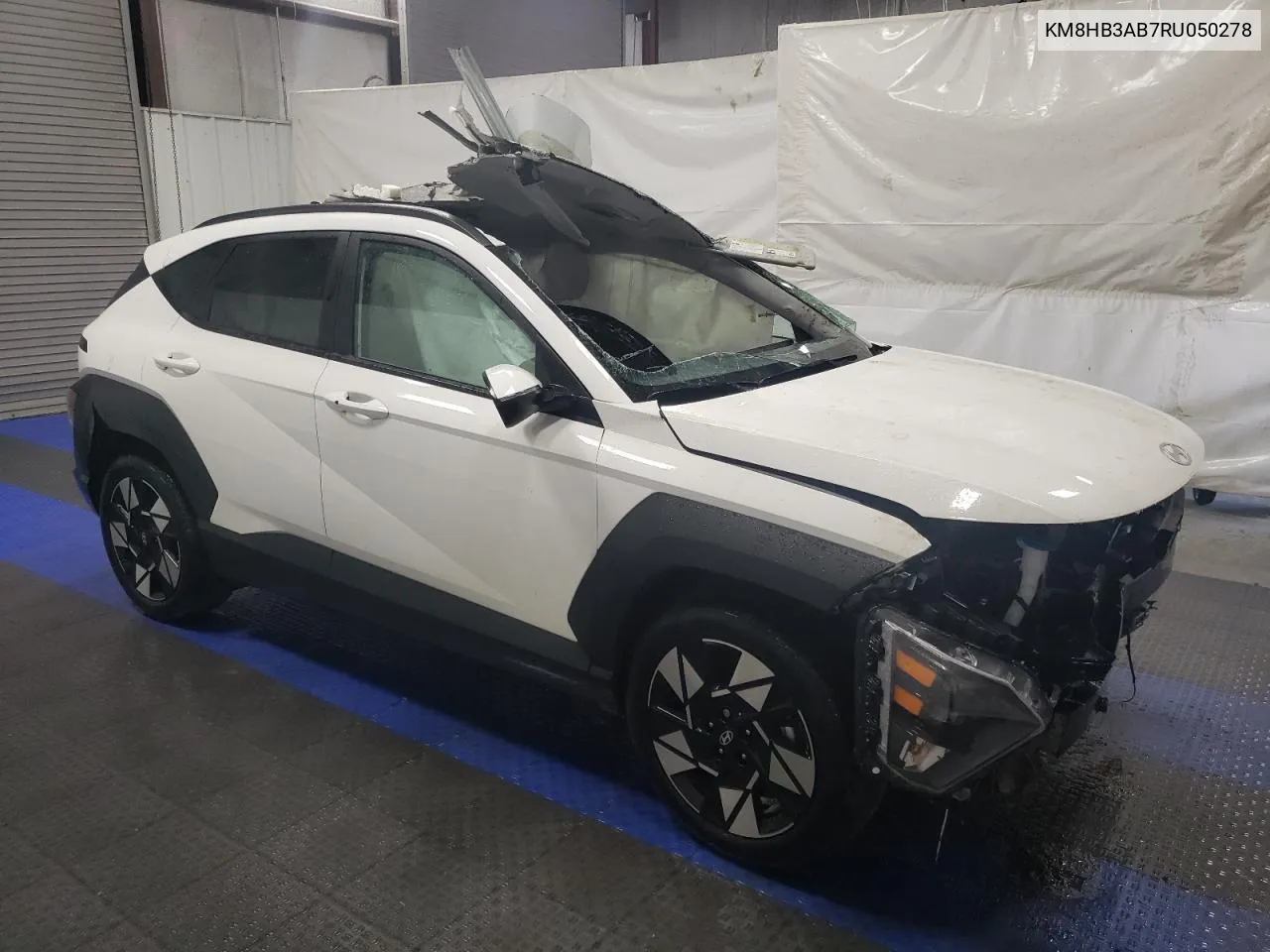 2024 Hyundai Kona Sel VIN: KM8HB3AB7RU050278 Lot: 70474204