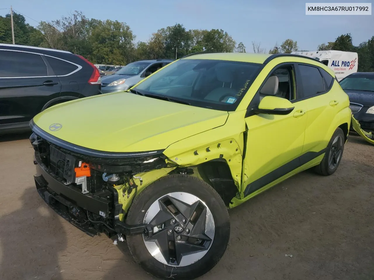 KM8HC3A67RU017992 2024 Hyundai Kona Sel