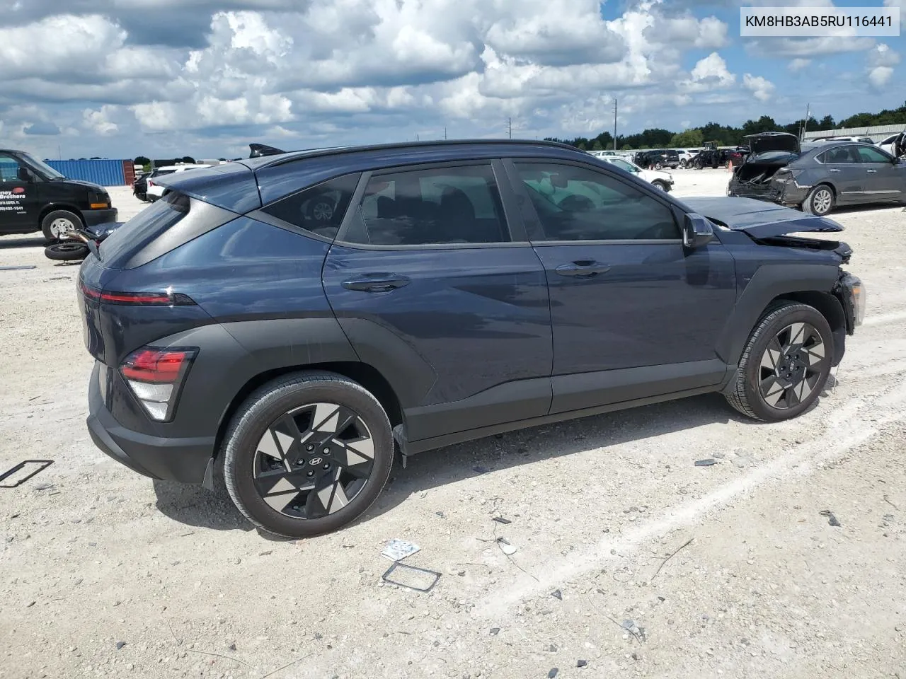 2024 Hyundai Kona Sel VIN: KM8HB3AB5RU116441 Lot: 72731254