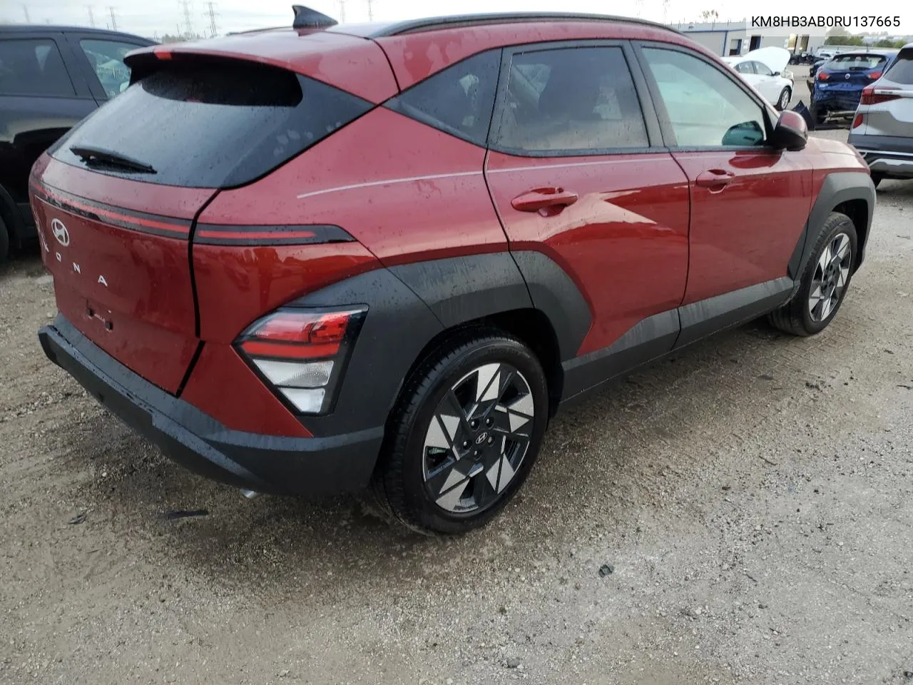 2024 Hyundai Kona Sel VIN: KM8HB3AB0RU137665 Lot: 73190374