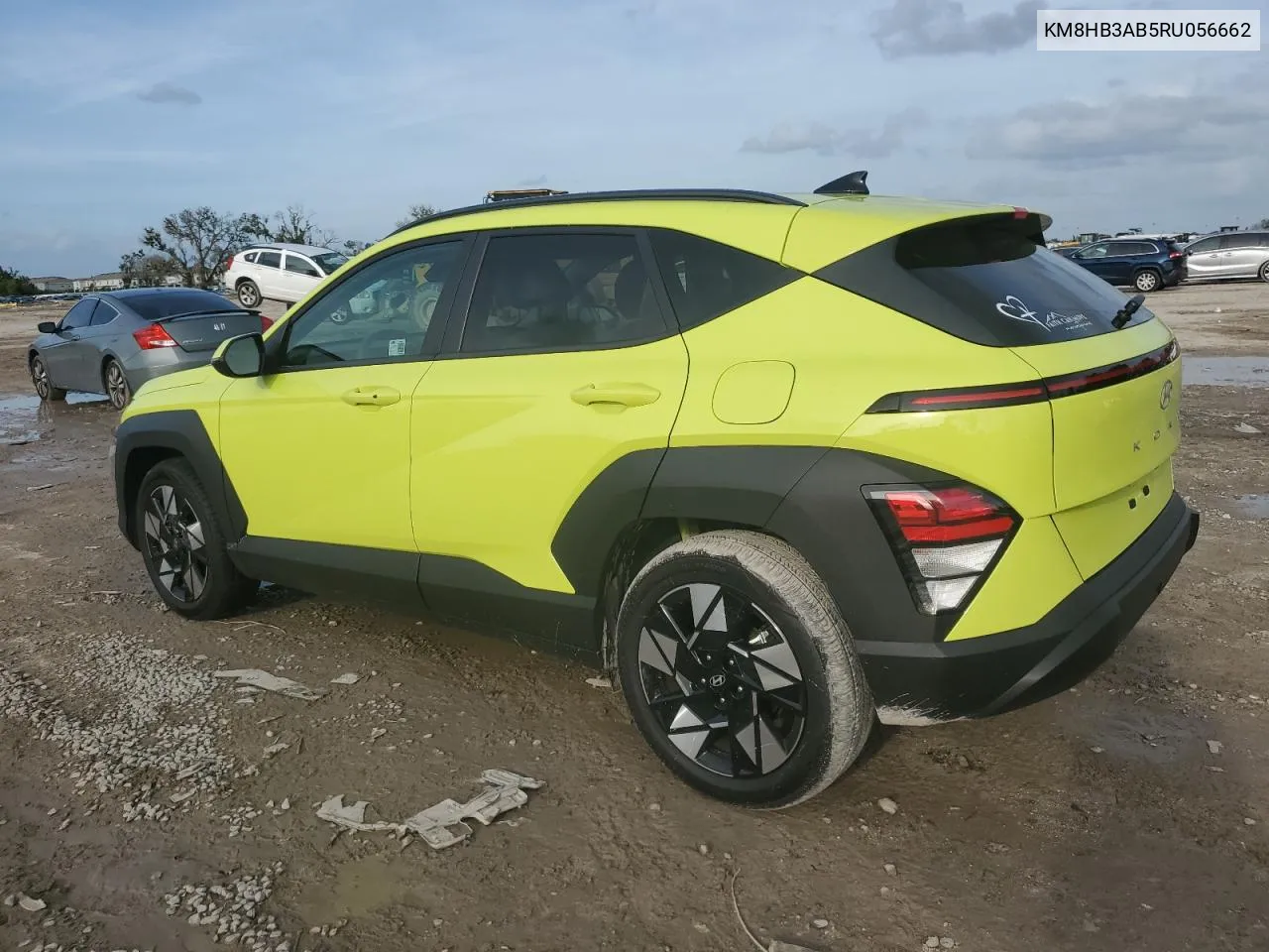 2024 Hyundai Kona Sel VIN: KM8HB3AB5RU056662 Lot: 73632604