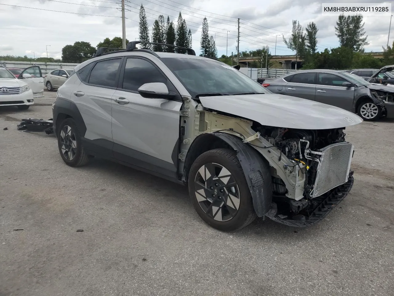 2024 Hyundai Kona Sel VIN: KM8HB3ABXRU119285 Lot: 73790864