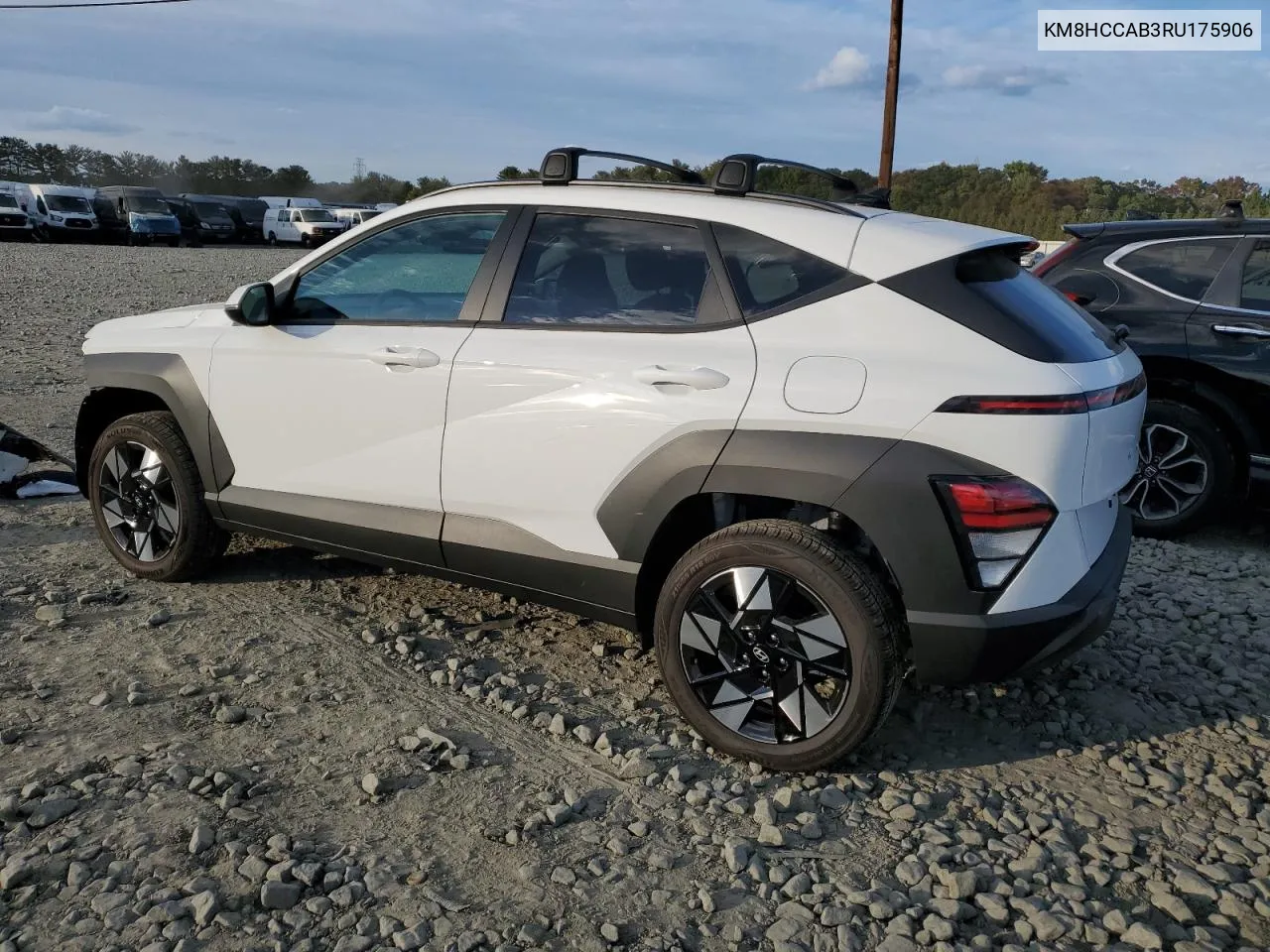 2024 Hyundai Kona Sel VIN: KM8HCCAB3RU175906 Lot: 74337704