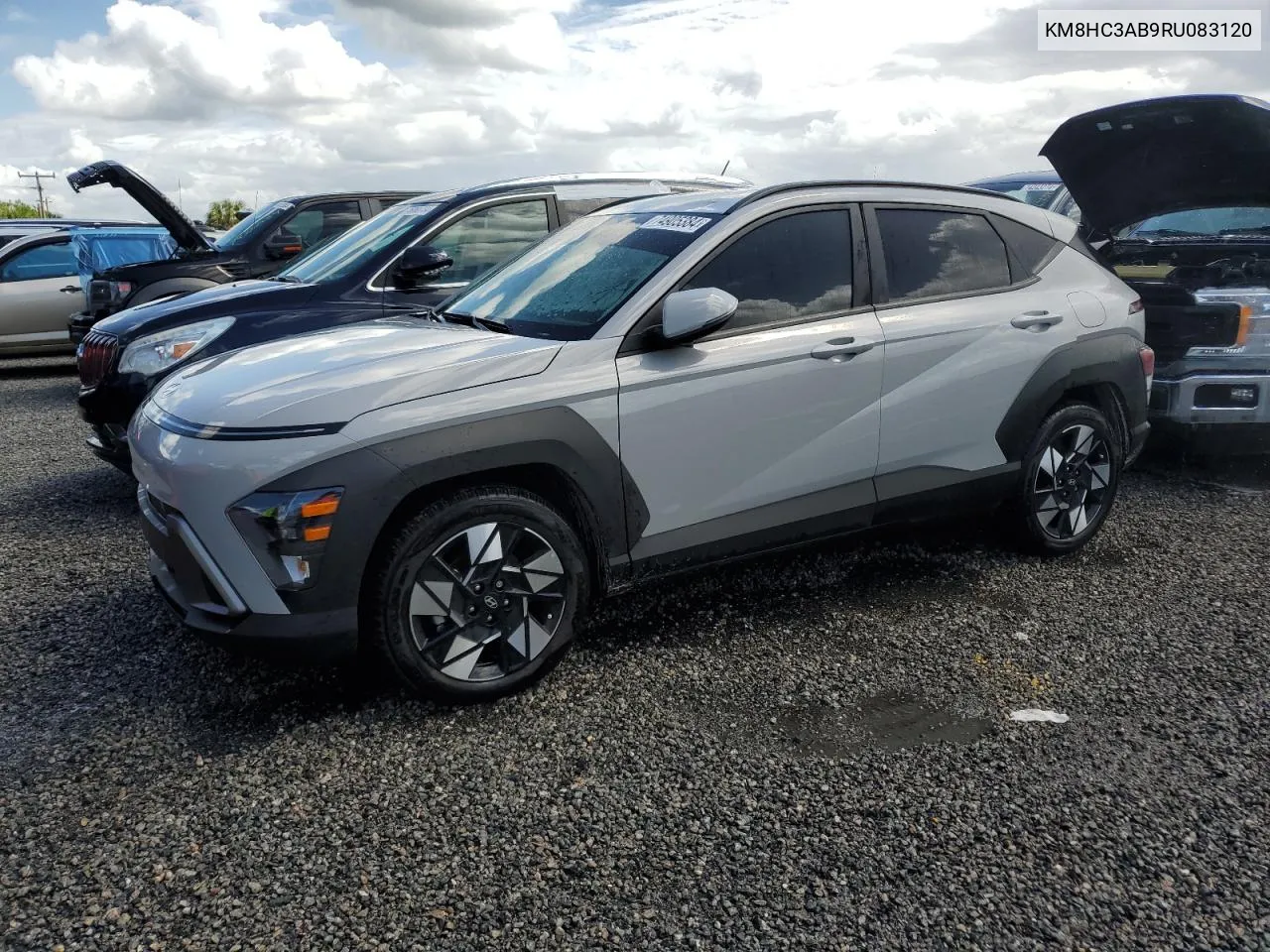 2024 Hyundai Kona Sel VIN: KM8HC3AB9RU083120 Lot: 74905384