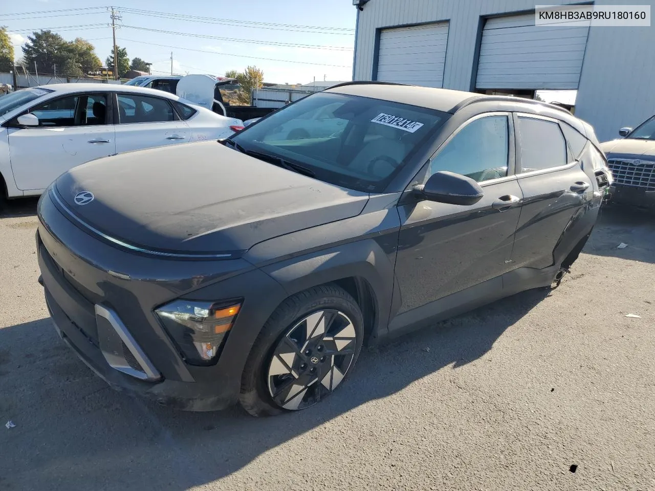 2024 Hyundai Kona Sel VIN: KM8HB3AB9RU180160 Lot: 75012414