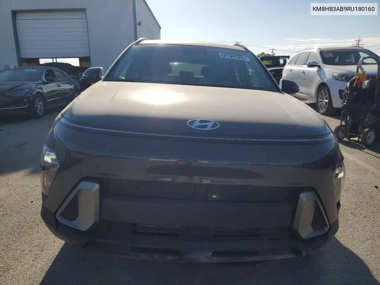 2024 Hyundai Kona Sel VIN: KM8HB3AB9RU180160 Lot: 75012414