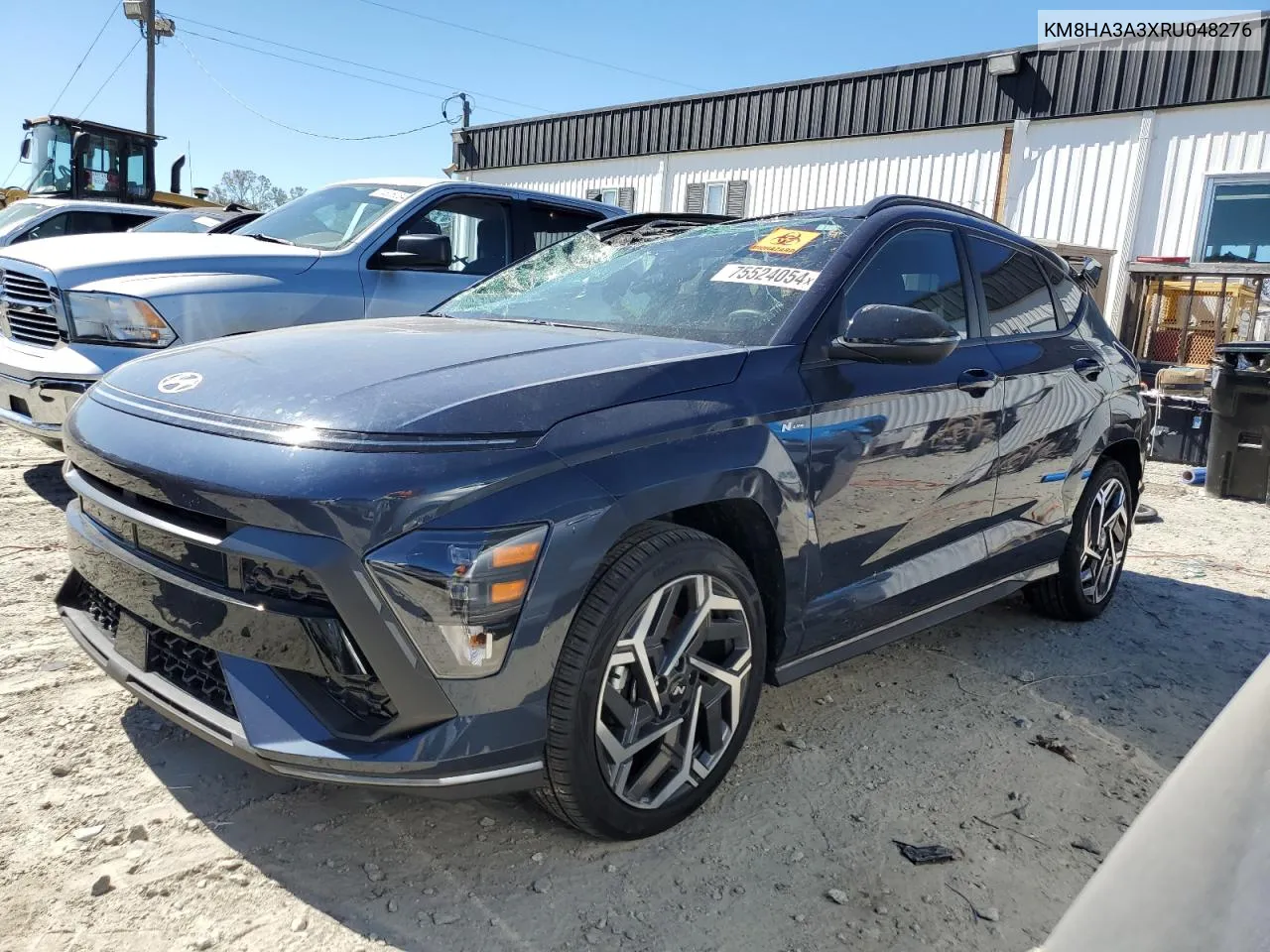 2024 Hyundai Kona N Line VIN: KM8HA3A3XRU048276 Lot: 75524054