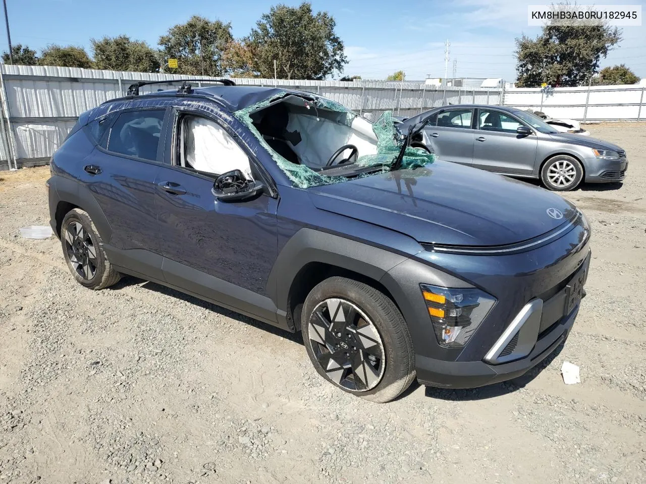 2024 Hyundai Kona Sel VIN: KM8HB3AB0RU182945 Lot: 75560114