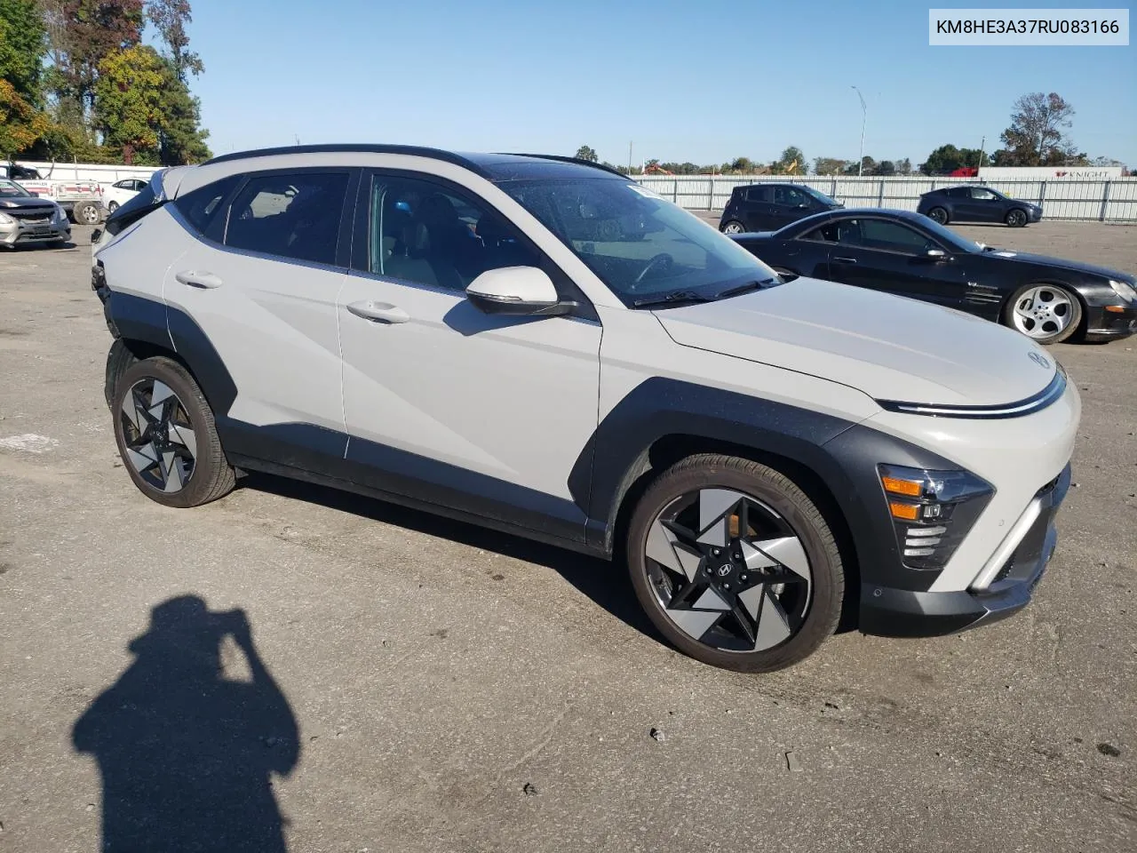 2024 Hyundai Kona Limited VIN: KM8HE3A37RU083166 Lot: 76567914