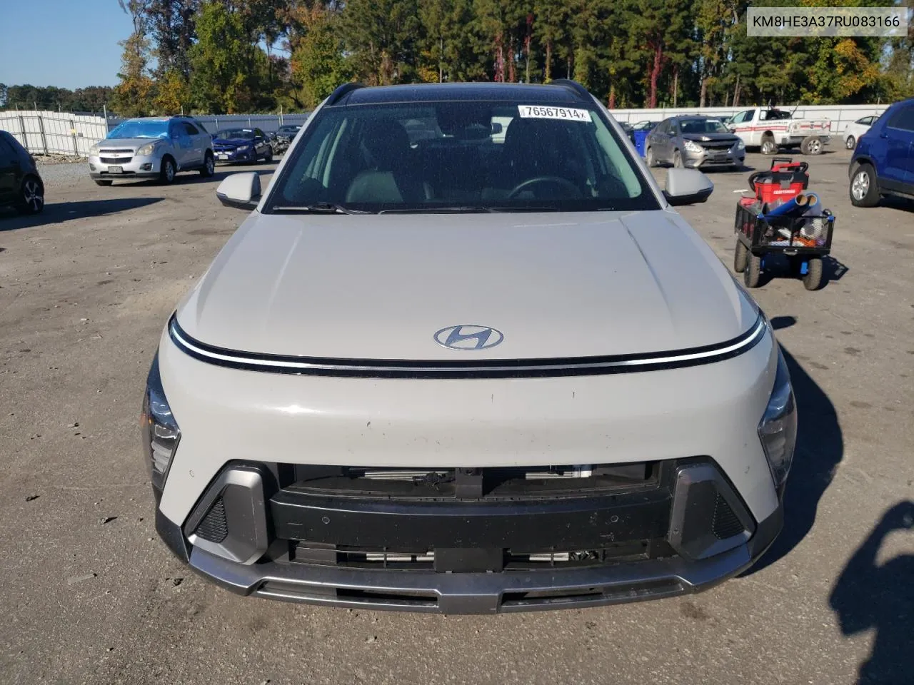 2024 Hyundai Kona Limited VIN: KM8HE3A37RU083166 Lot: 76567914