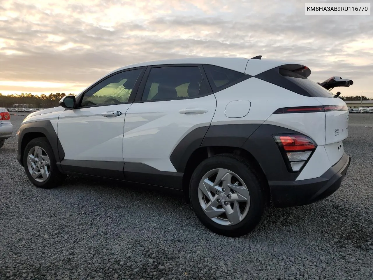 KM8HA3AB9RU116770 2024 Hyundai Kona Se