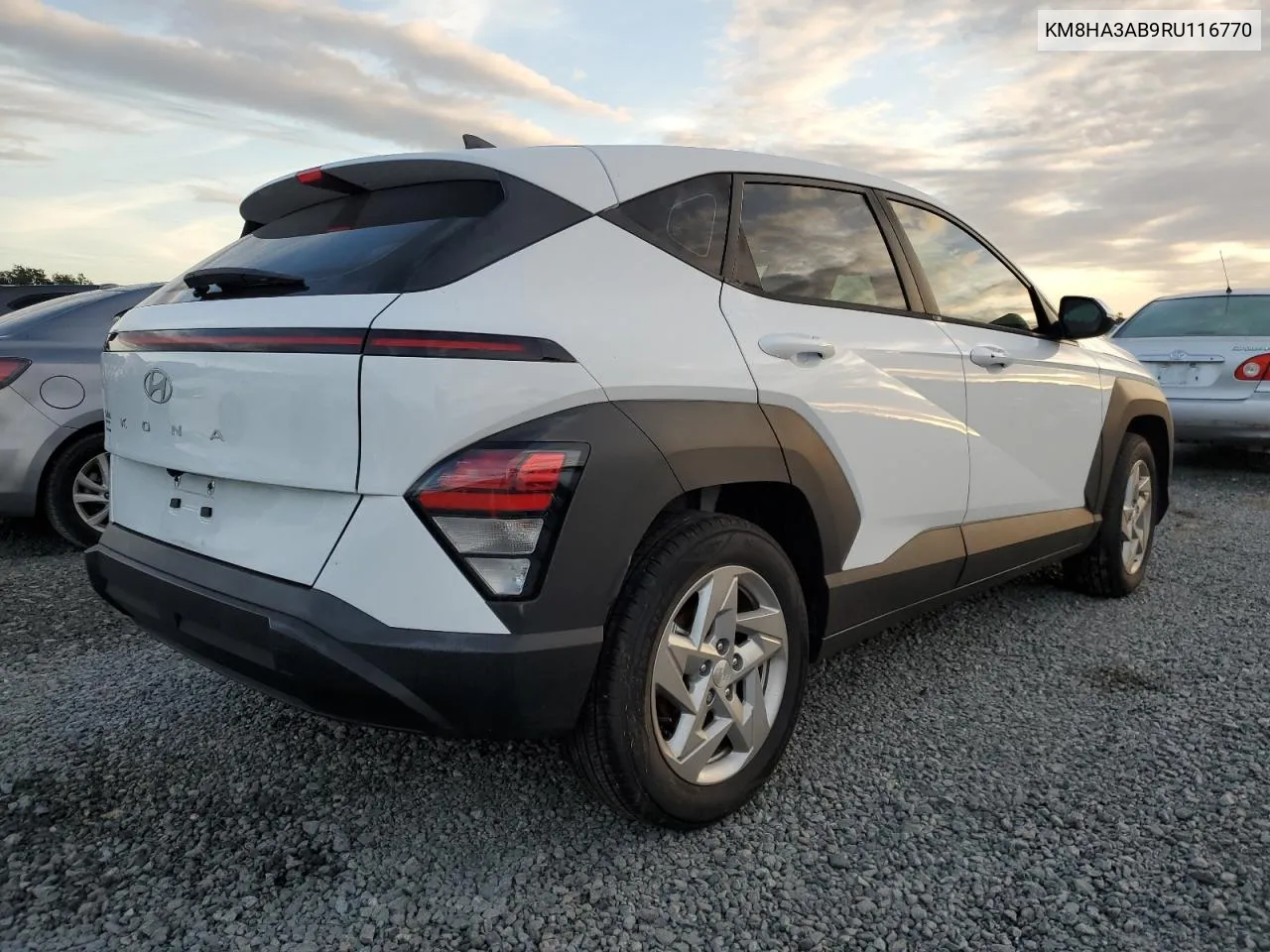 KM8HA3AB9RU116770 2024 Hyundai Kona Se