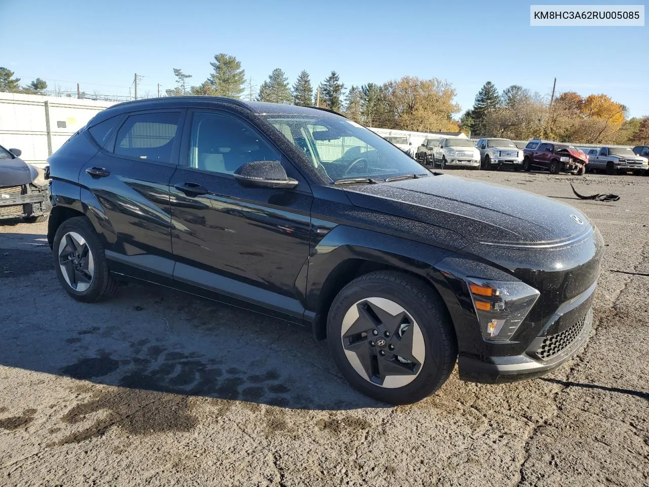 2024 Hyundai Kona Sel VIN: KM8HC3A62RU005085 Lot: 77019364