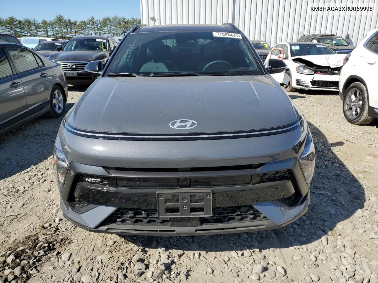 2024 Hyundai Kona N Line VIN: KM8HACA3XRU069998 Lot: 77043434