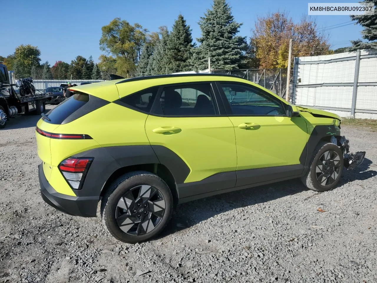 2024 Hyundai Kona Sel VIN: KM8HBCAB0RU092307 Lot: 77179644