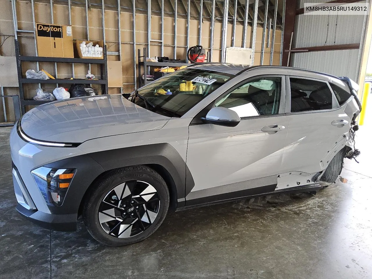 2024 Hyundai Kona Sel VIN: KM8HB3AB5RU149312 Lot: 78042214