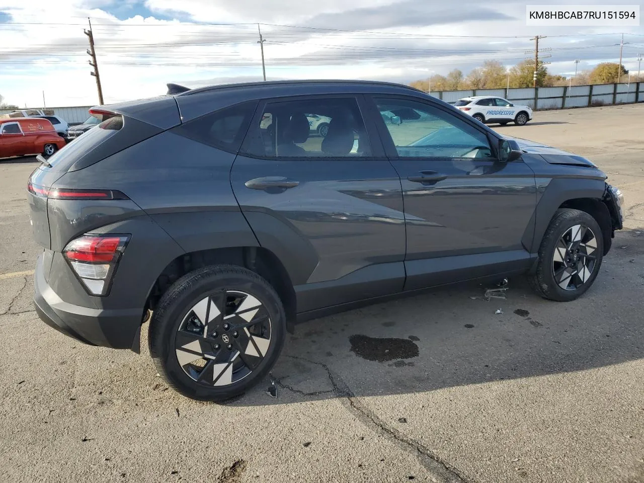 2024 Hyundai Kona Sel VIN: KM8HBCAB7RU151594 Lot: 81064594