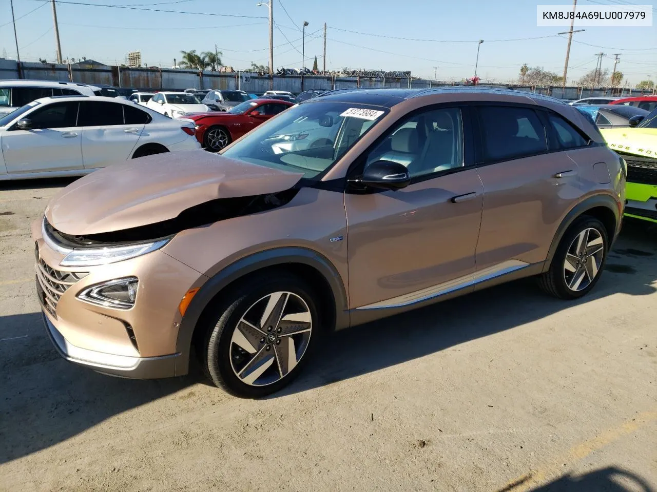 2020 Hyundai Nexo Limited VIN: KM8J84A69LU007979 Lot: 81294644