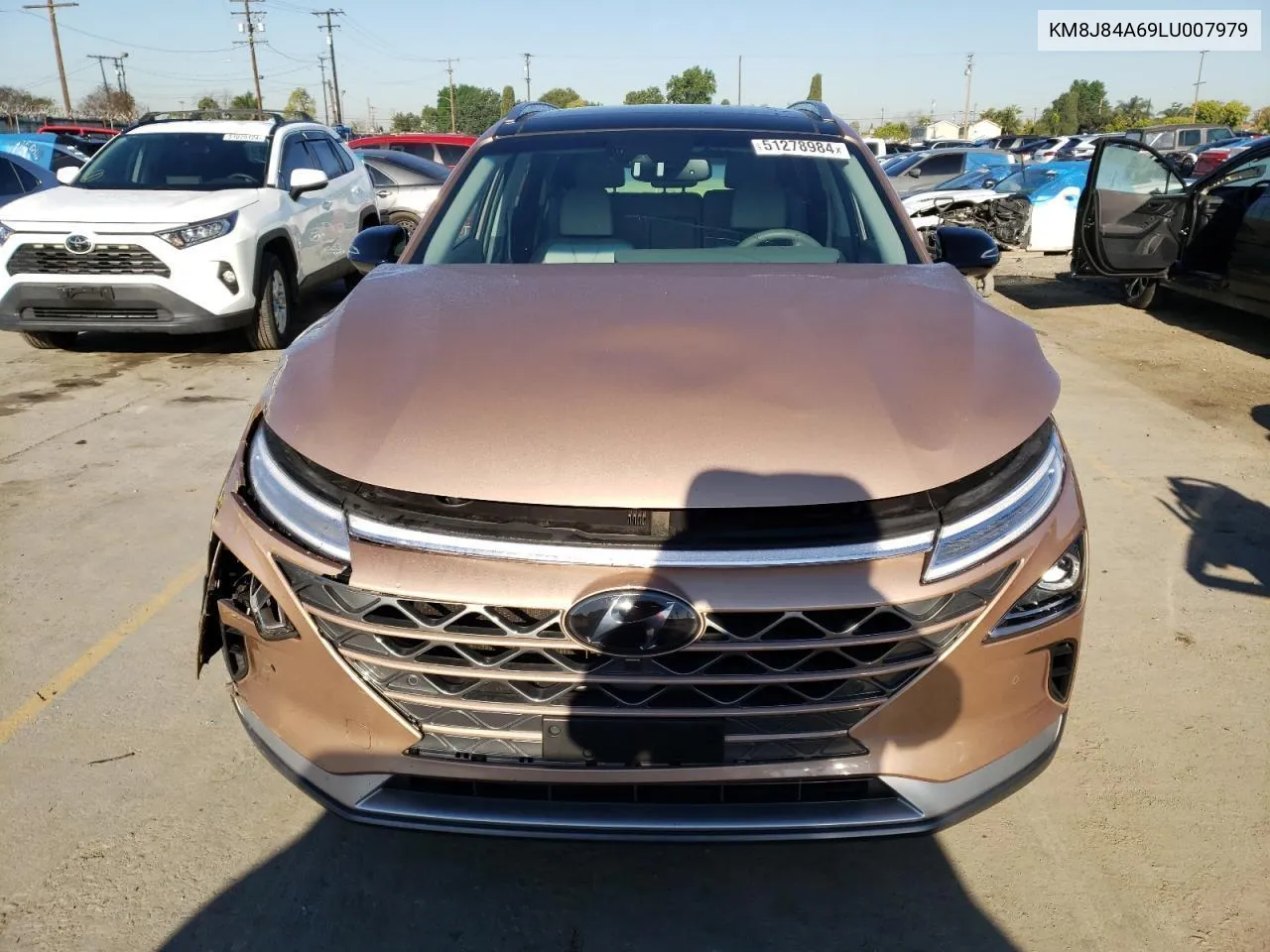 2020 Hyundai Nexo Limited VIN: KM8J84A69LU007979 Lot: 81294644