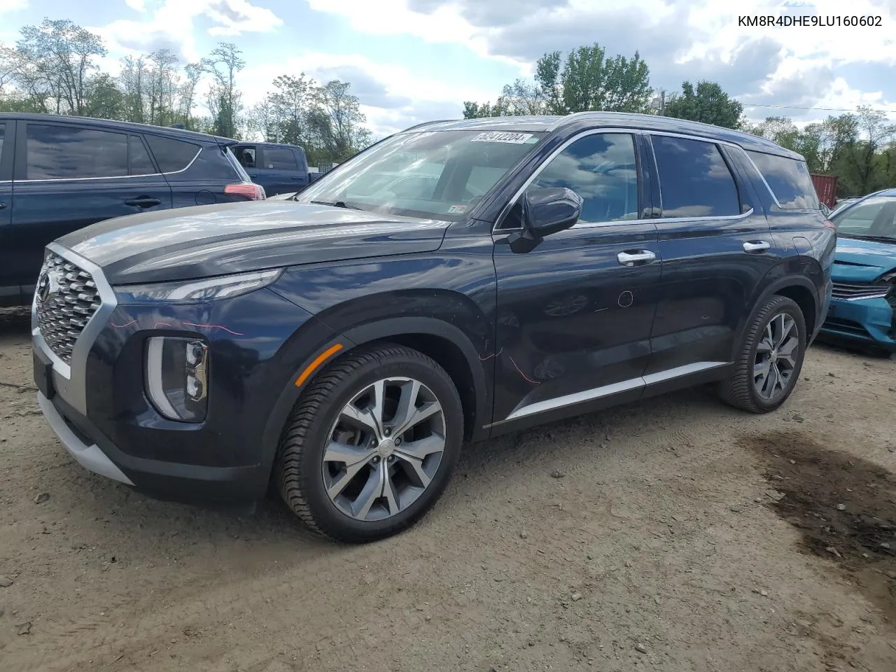 2020 Hyundai Palisade Sel VIN: KM8R4DHE9LU160602 Lot: 52412204