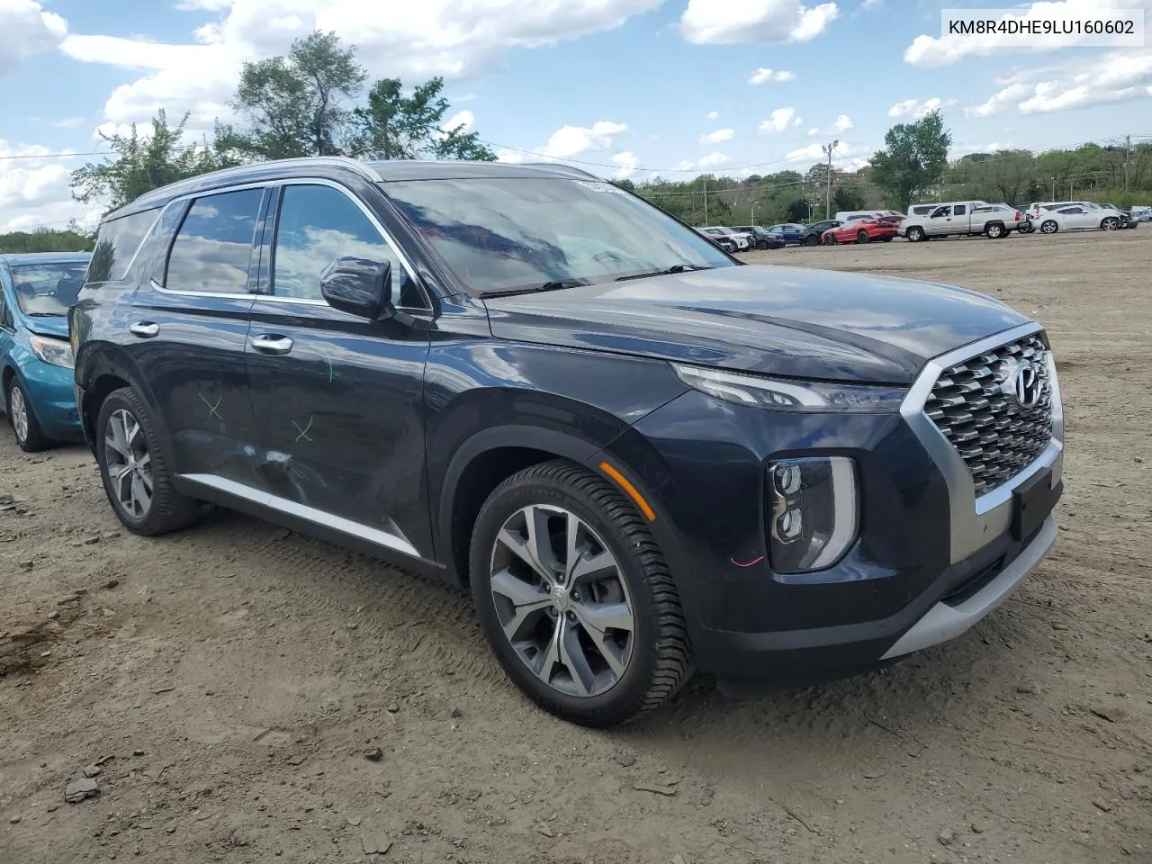 2020 Hyundai Palisade Sel VIN: KM8R4DHE9LU160602 Lot: 52412204