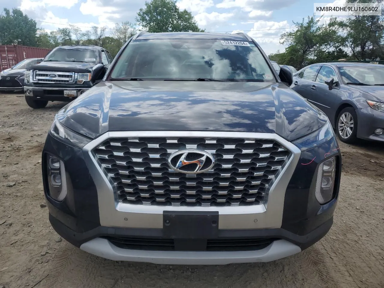 2020 Hyundai Palisade Sel VIN: KM8R4DHE9LU160602 Lot: 52412204