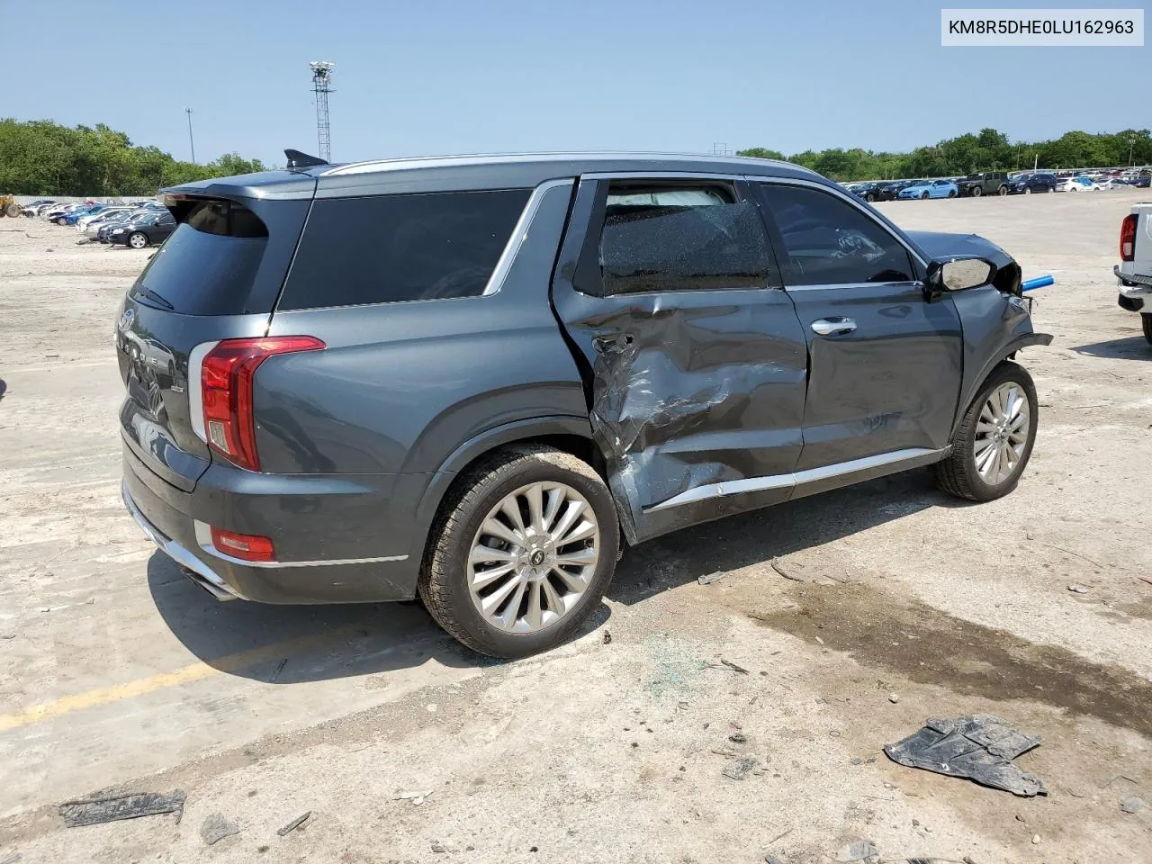 2020 Hyundai Palisade Limited VIN: KM8R5DHE0LU162963 Lot: 53382494