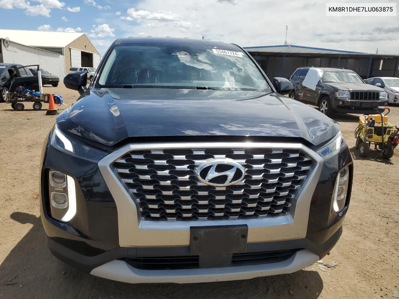 2020 Hyundai Palisade Se VIN: KM8R1DHE7LU063875 Lot: 53461724