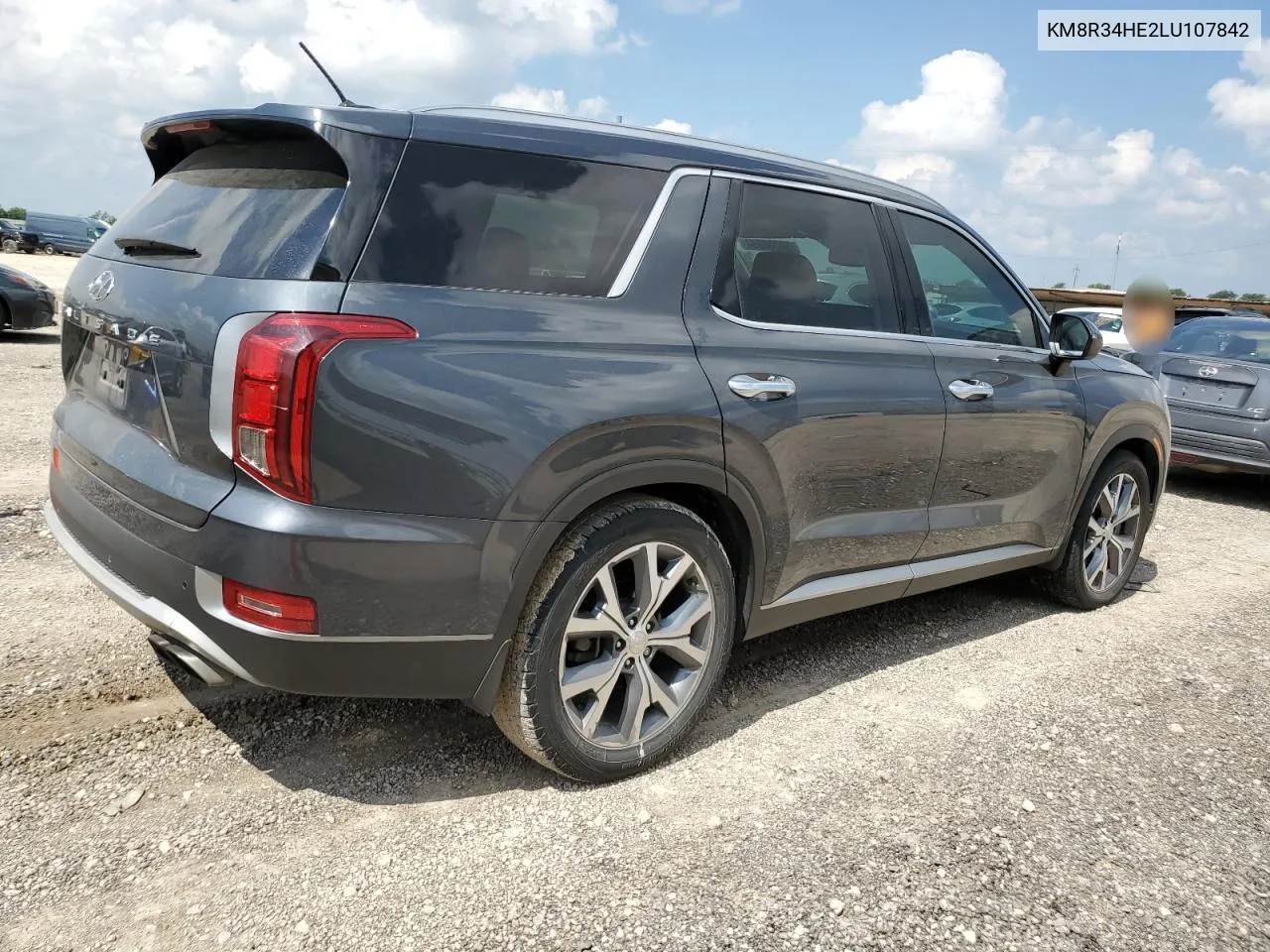 KM8R34HE2LU107842 2020 Hyundai Palisade Sel