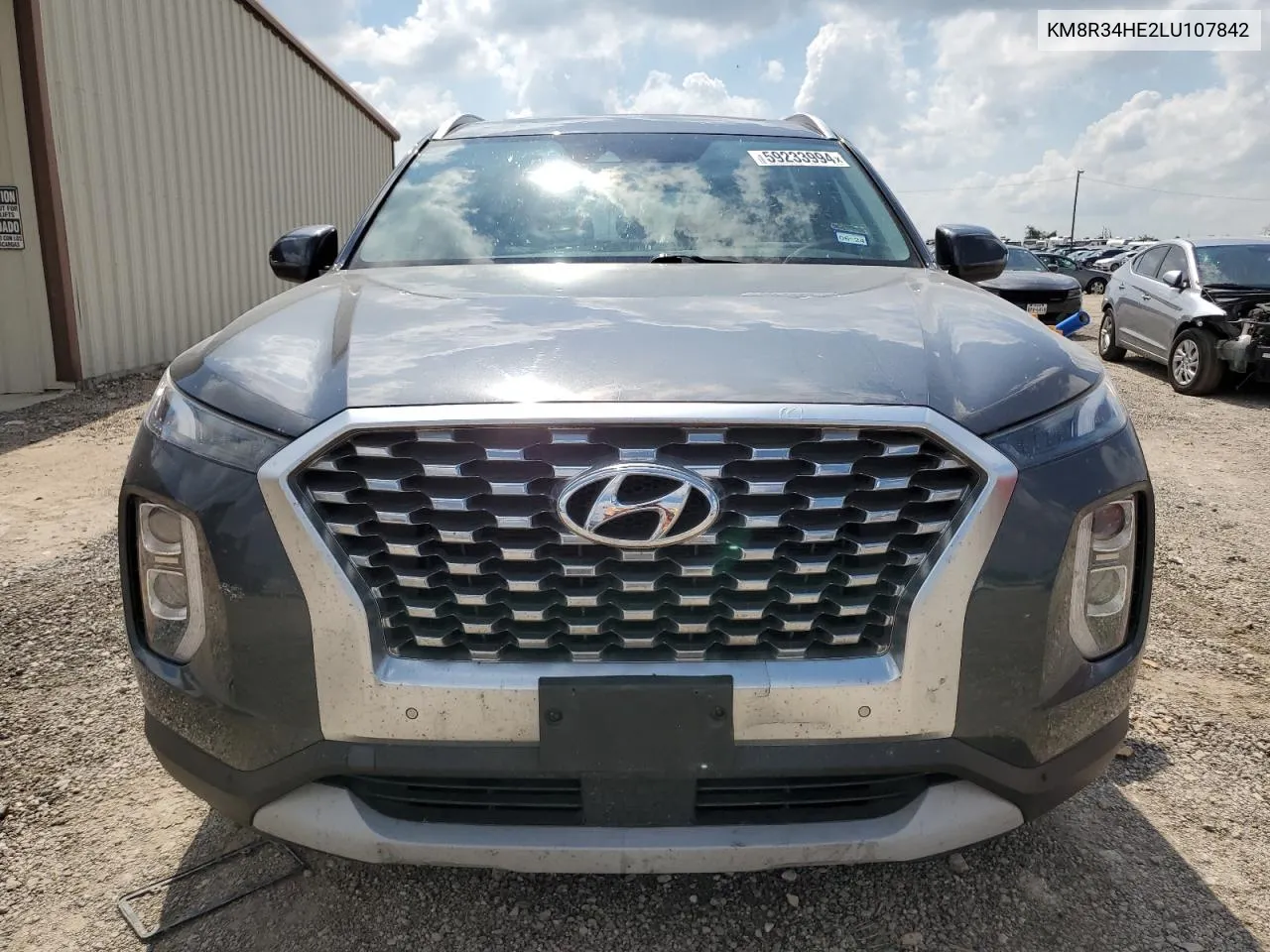 KM8R34HE2LU107842 2020 Hyundai Palisade Sel