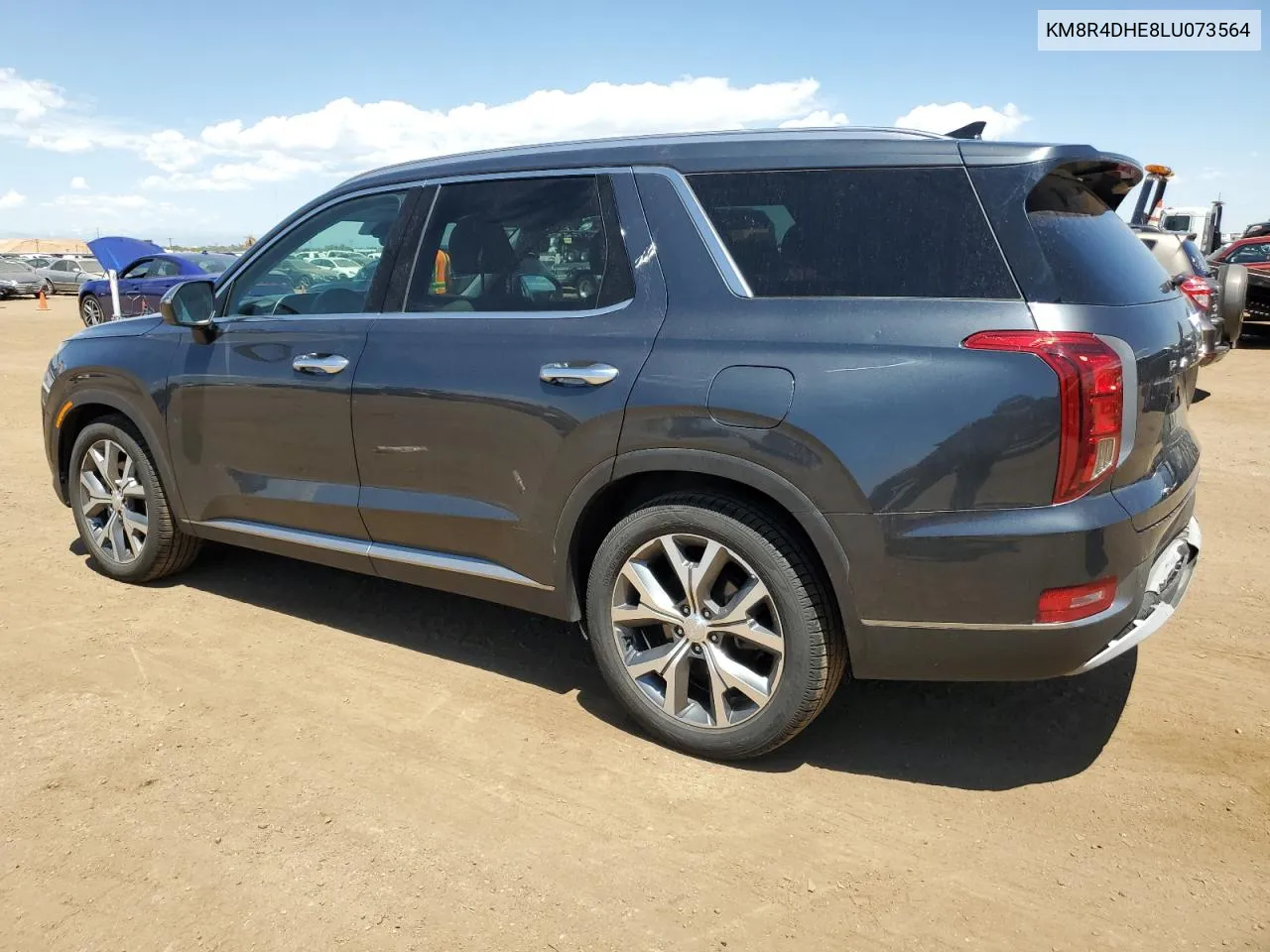 2020 Hyundai Palisade Sel VIN: KM8R4DHE8LU073564 Lot: 60517064