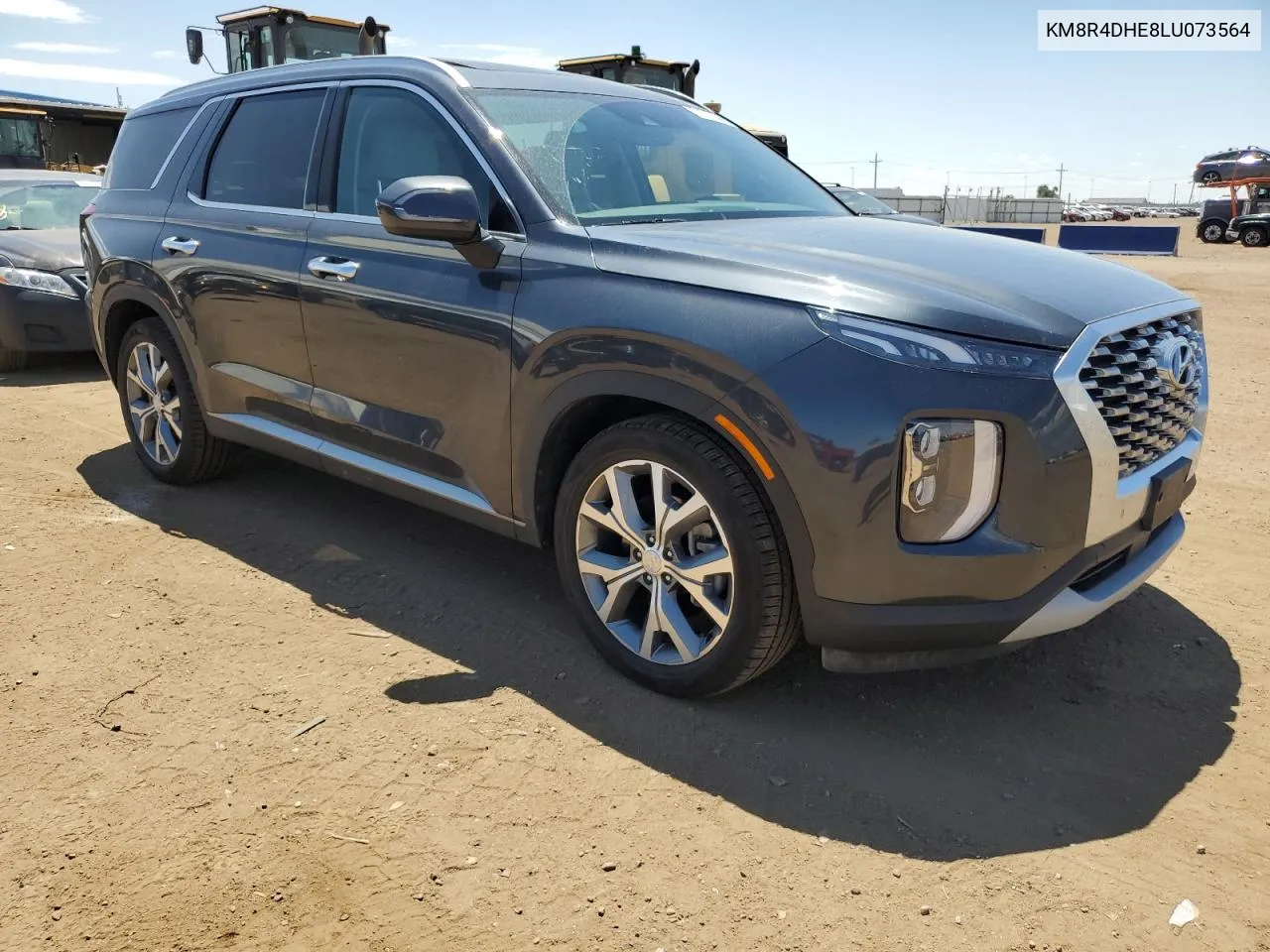 KM8R4DHE8LU073564 2020 Hyundai Palisade Sel