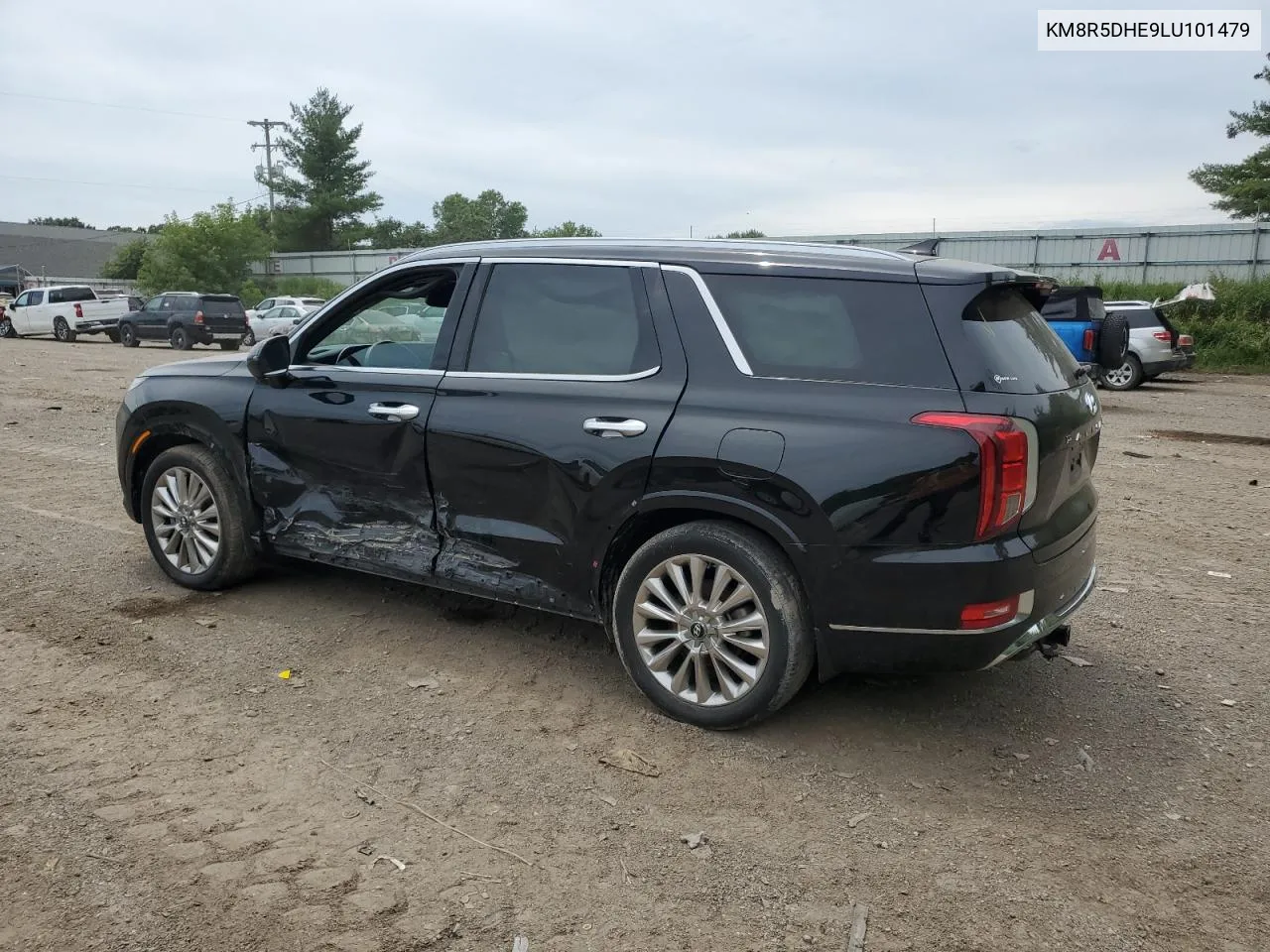 2020 Hyundai Palisade Limited VIN: KM8R5DHE9LU101479 Lot: 60881934