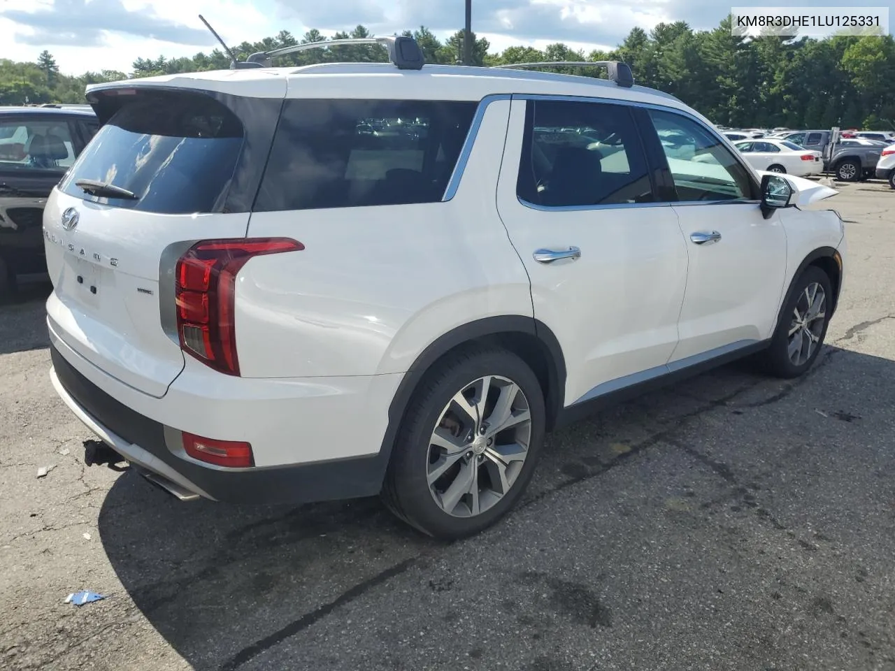 2020 Hyundai Palisade Sel VIN: KM8R3DHE1LU125331 Lot: 61406234