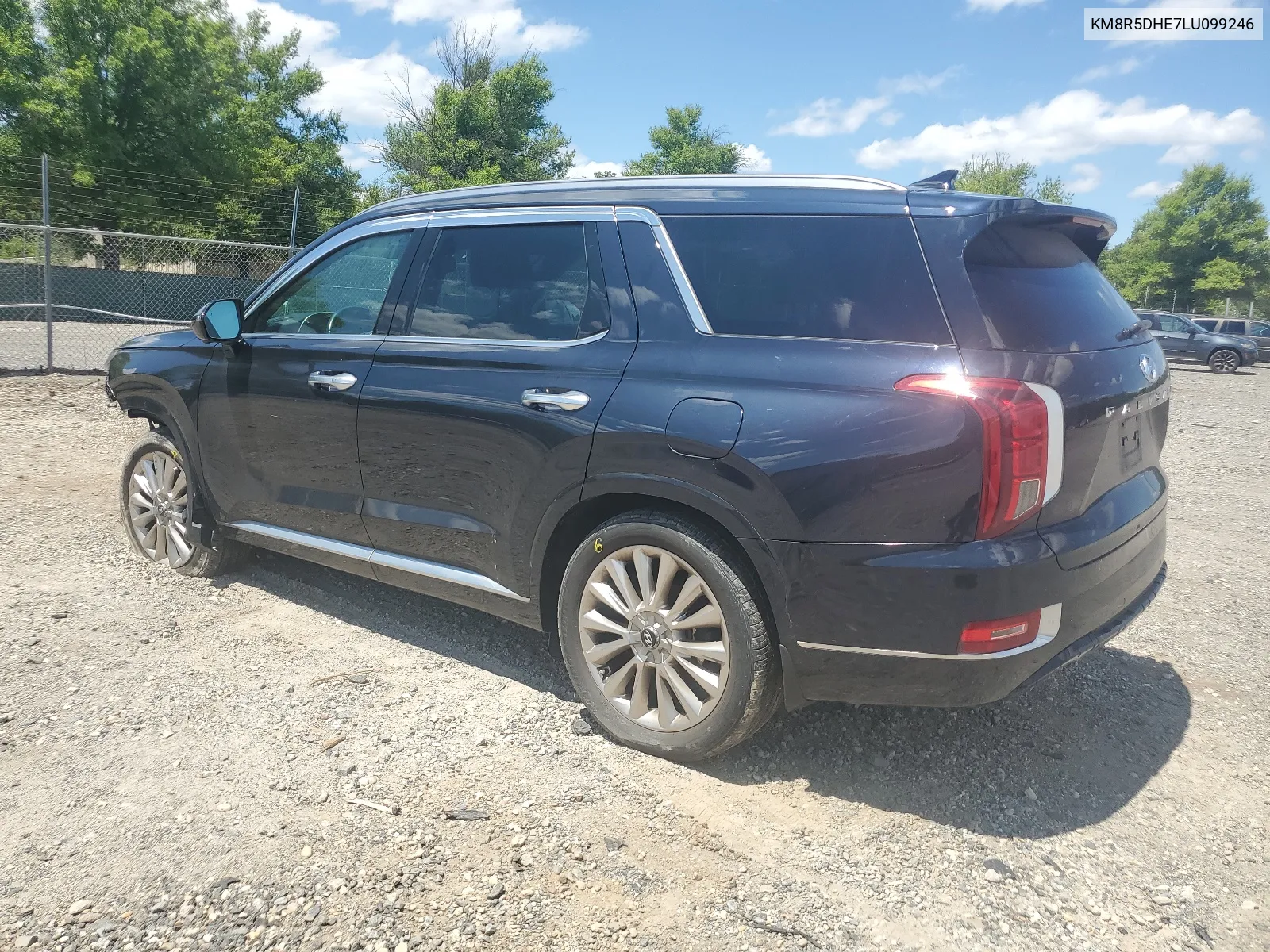 KM8R5DHE7LU099246 2020 Hyundai Palisade Limited