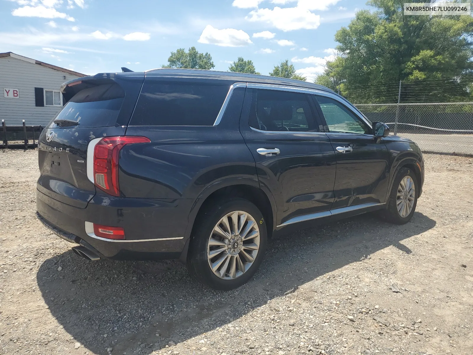 KM8R5DHE7LU099246 2020 Hyundai Palisade Limited