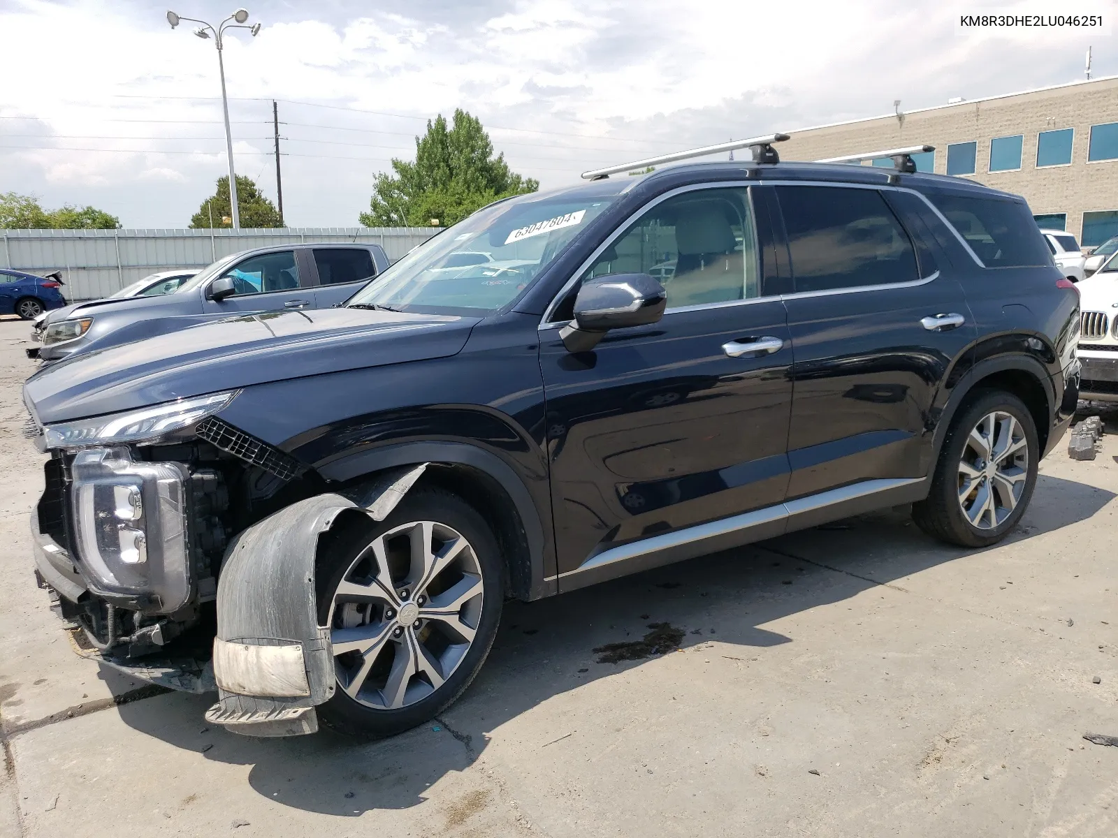 KM8R3DHE2LU046251 2020 Hyundai Palisade Sel