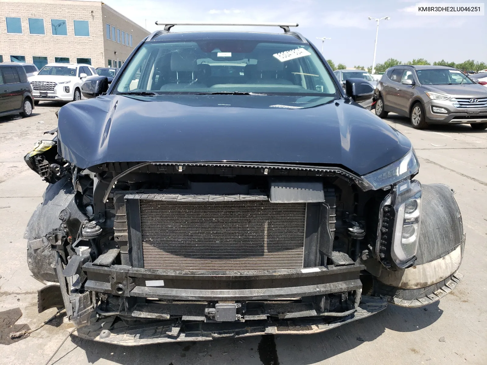 2020 Hyundai Palisade Sel VIN: KM8R3DHE2LU046251 Lot: 63047804