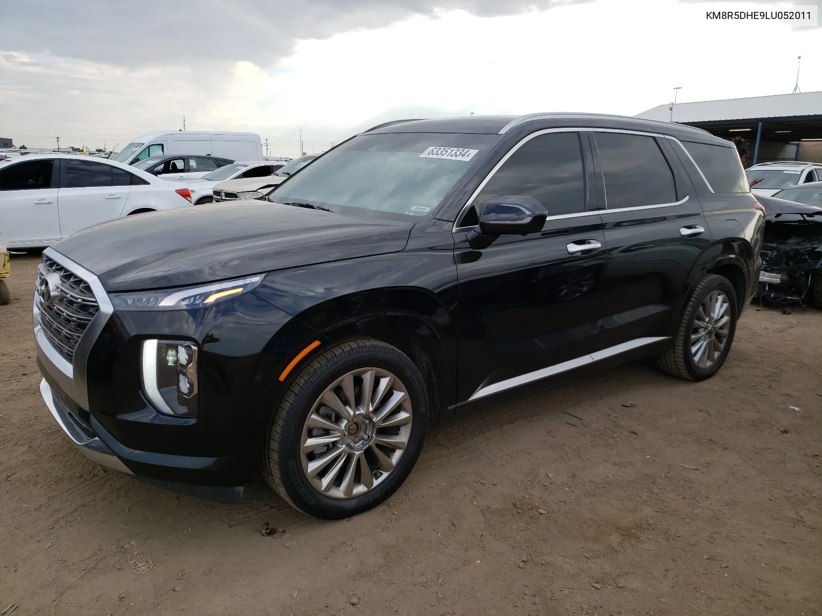 2020 Hyundai Palisade Limited VIN: KM8R5DHE9LU052011 Lot: 63351334