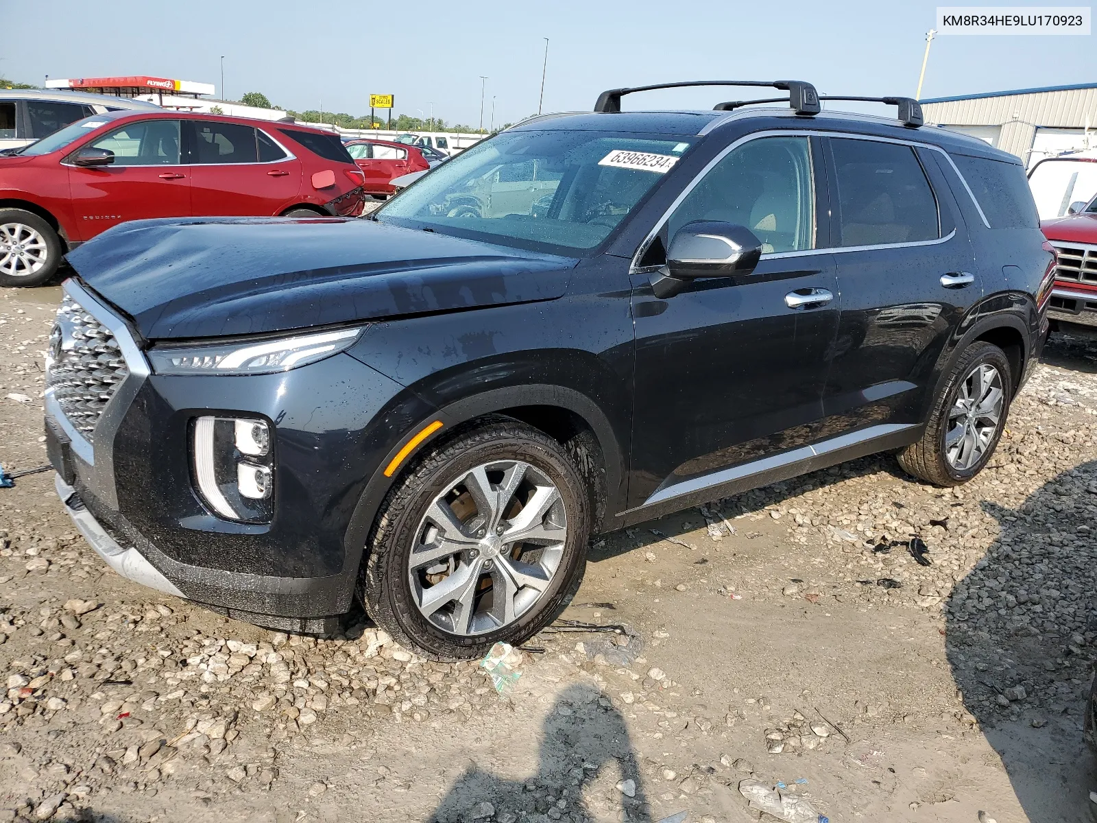 2020 Hyundai Palisade Sel VIN: KM8R34HE9LU170923 Lot: 63966234