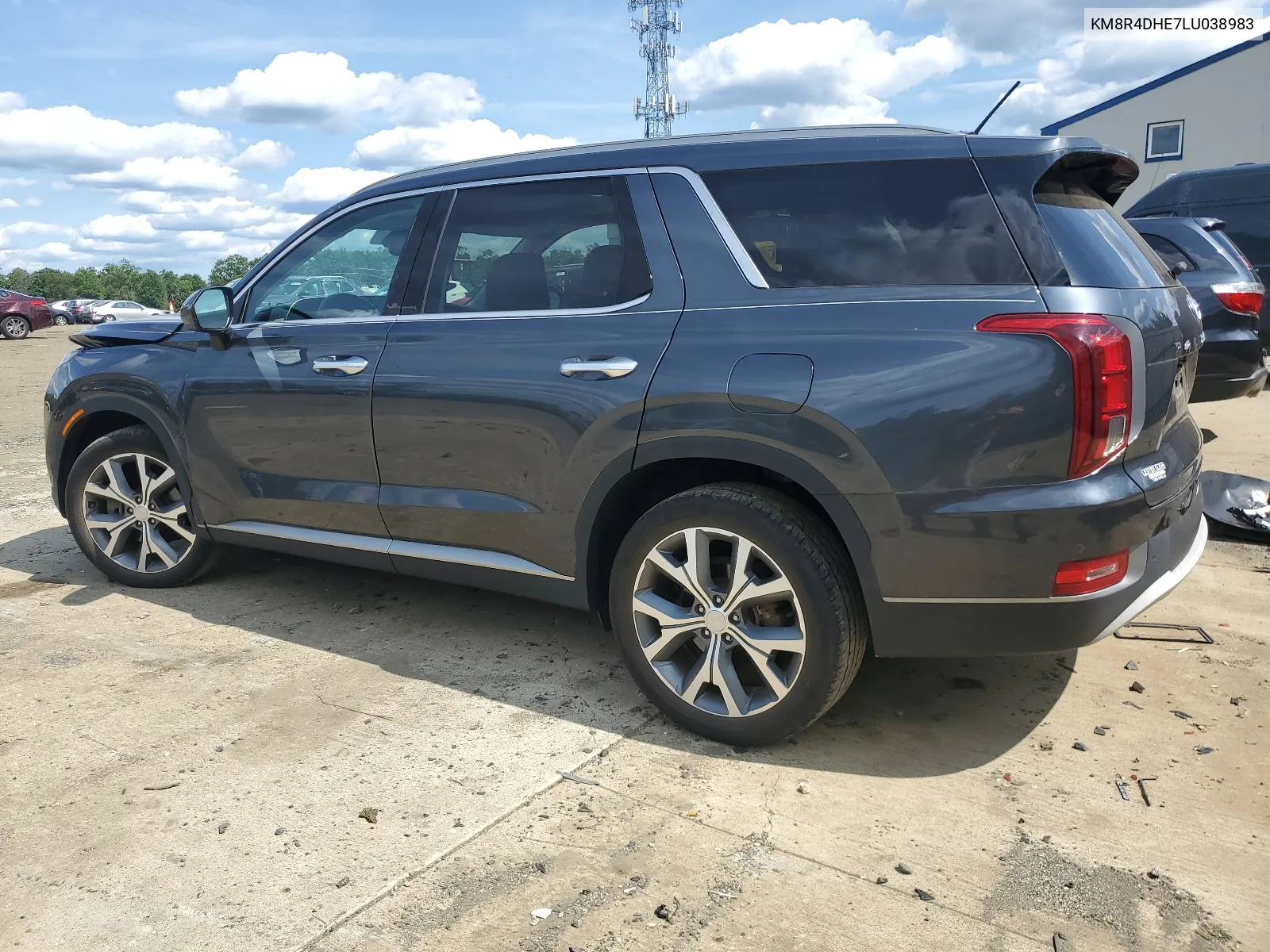 KM8R4DHE7LU038983 2020 Hyundai Palisade Sel